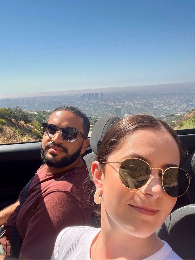 Our first "real" vacation. First stop, Los Angeles, California.