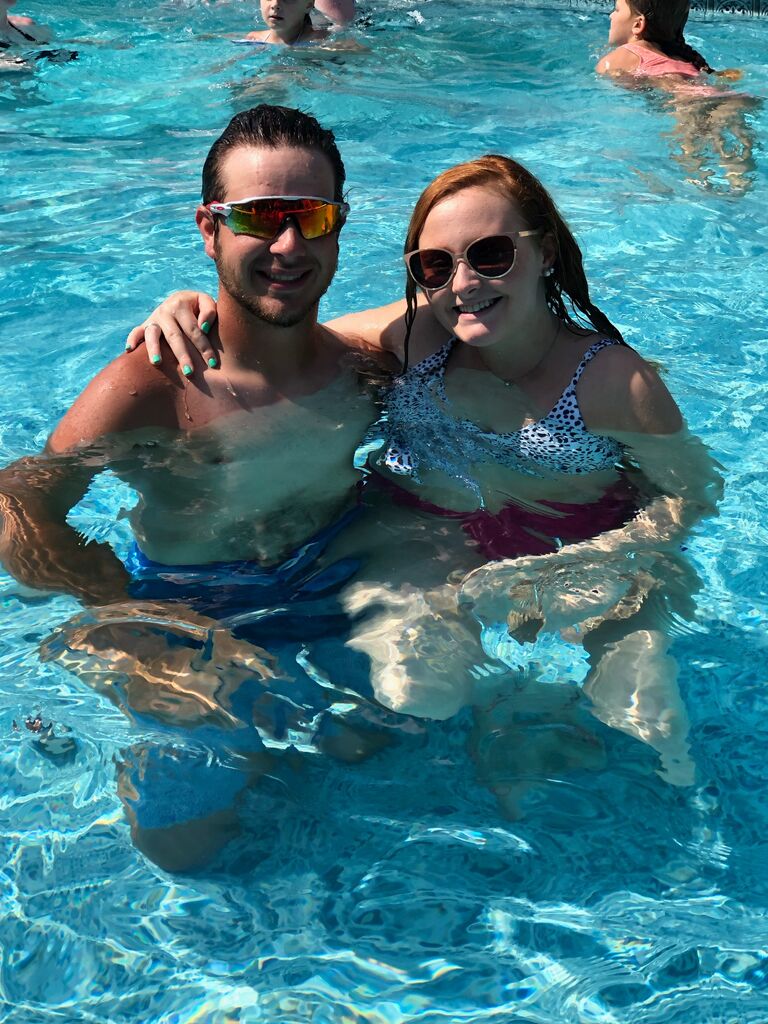 We started talking to each other June 3rd of 2021. After our first date at Dos Primos in Troy, we quickly started hanging out more often. We started dating July 5th, 2021.