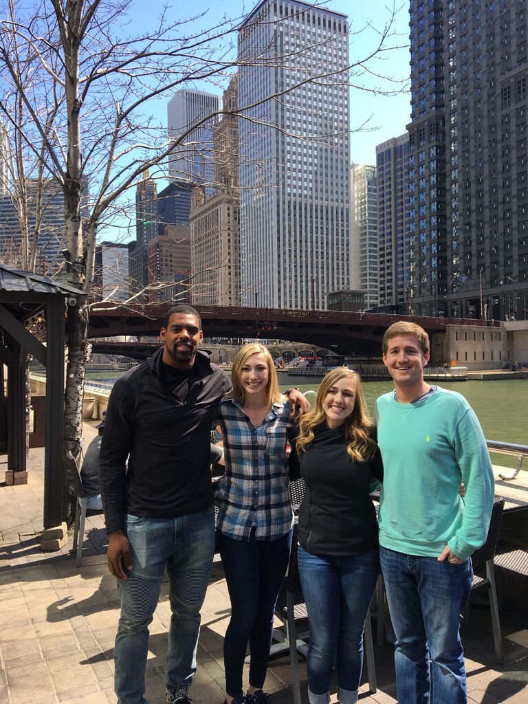 Our first trip to Chicago to see my sister and her husband Riley!