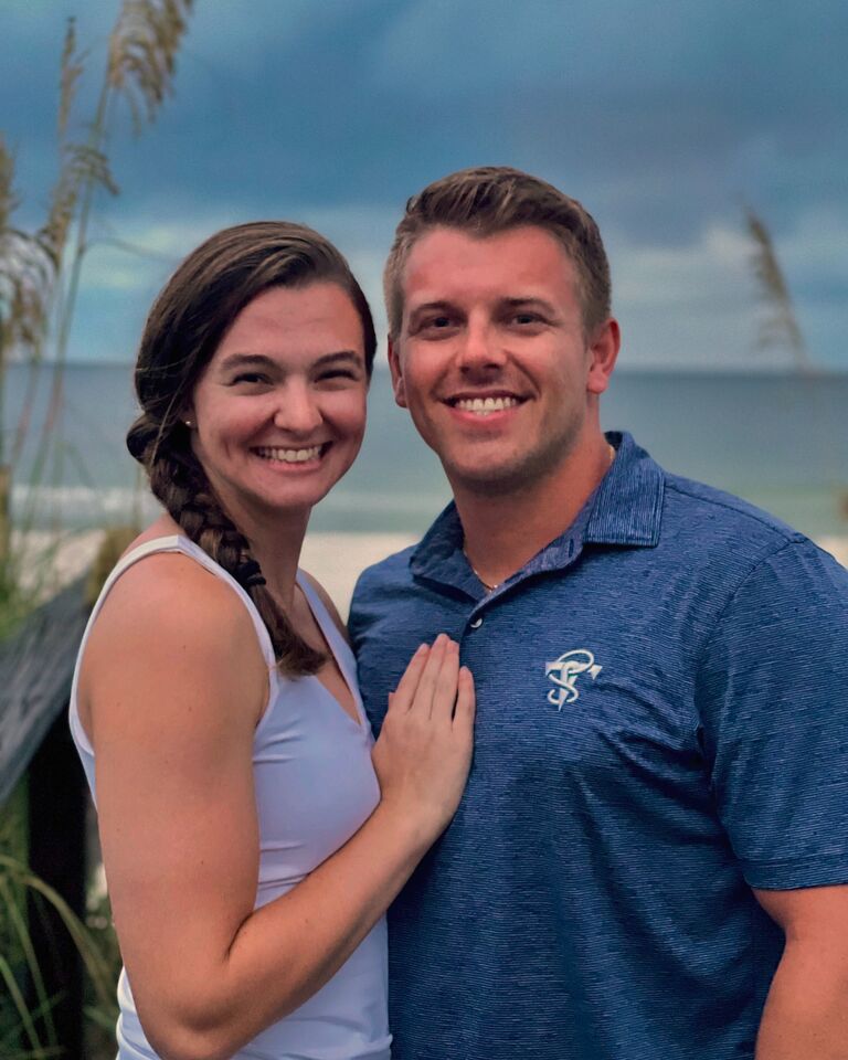 We matched and texted for the first time and as many would say the rest is history.