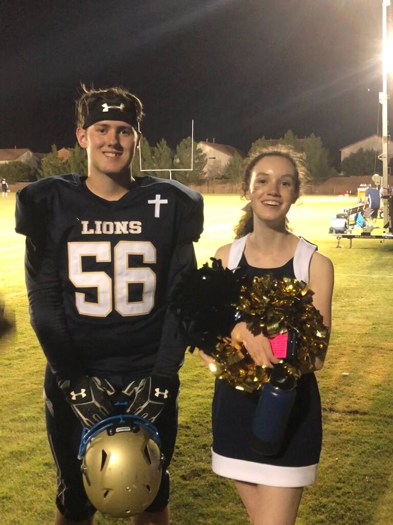 First game of senior year.