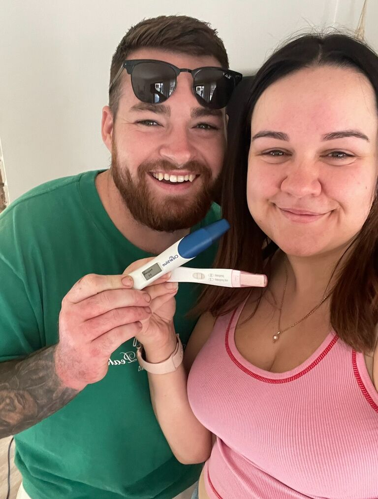 In November 2023, we found out that we were expecting a baby together! 