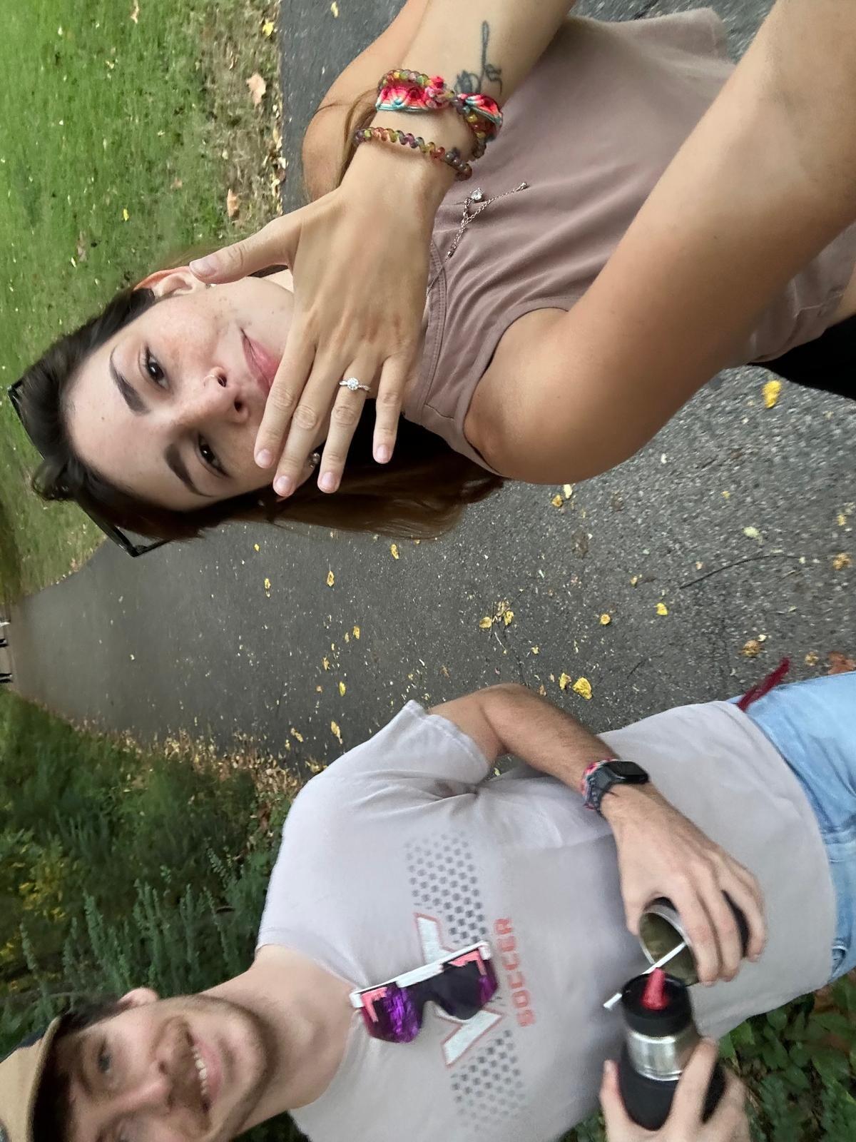 Aidan proposed!