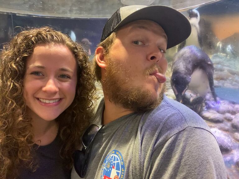During the summer of 2022, I moved to Atlanta (on Nathan's birthday) to participate in an externship at Children's Hospital of Atlanta. He surprised me halfway through the summer, braving the ATL heat and traffic to take me hiking, to the aquarium, and for amazing sushi. This is true love!!