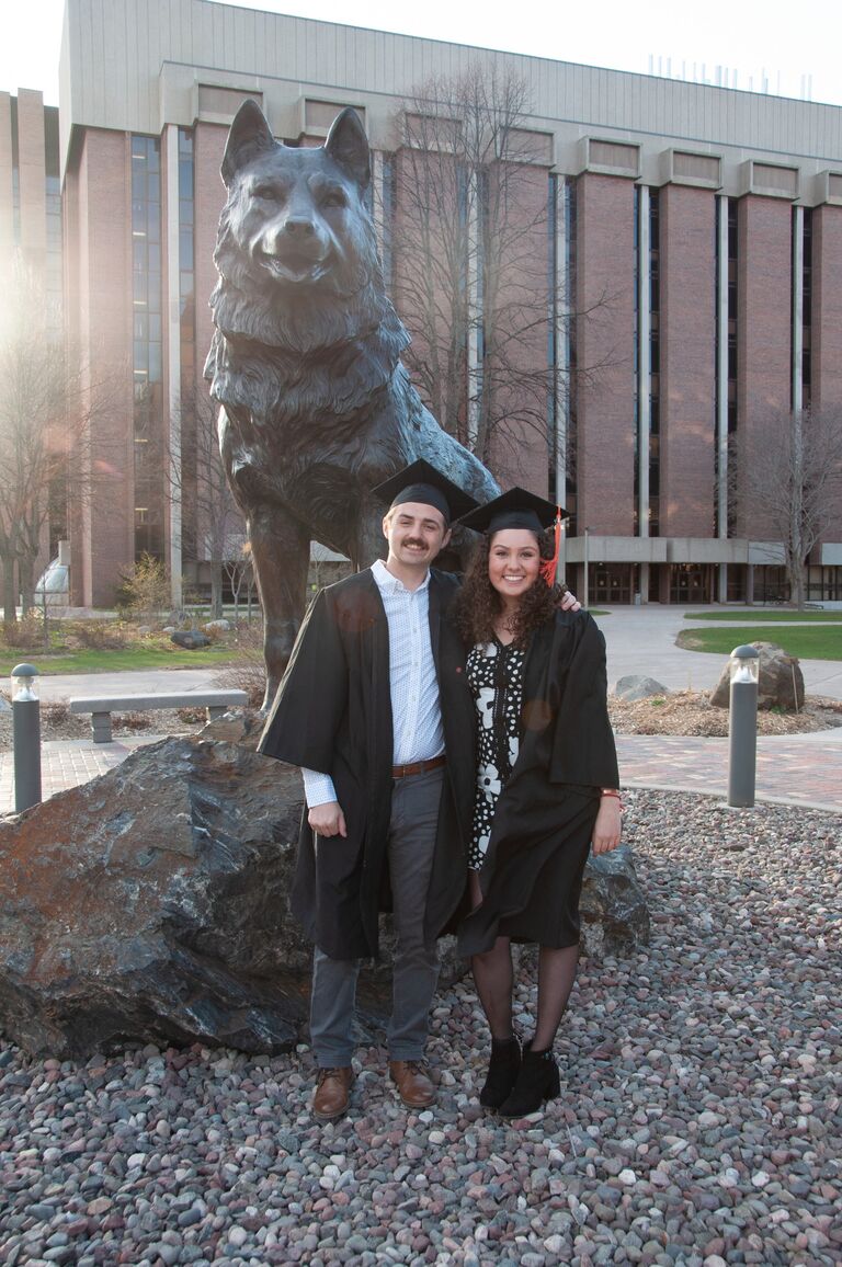 Jacob and MacKenzie graduate from Michigan Tech 