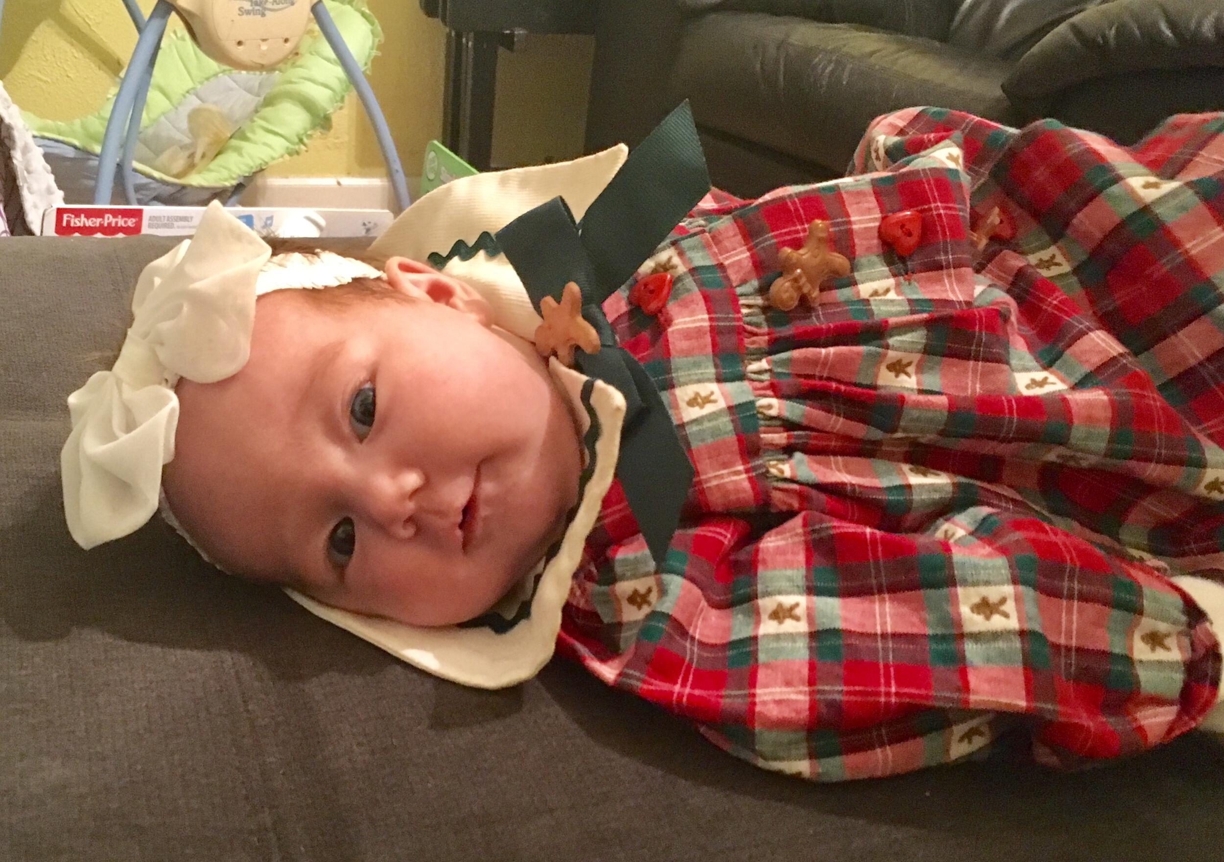 Our first Christmas as a family. 