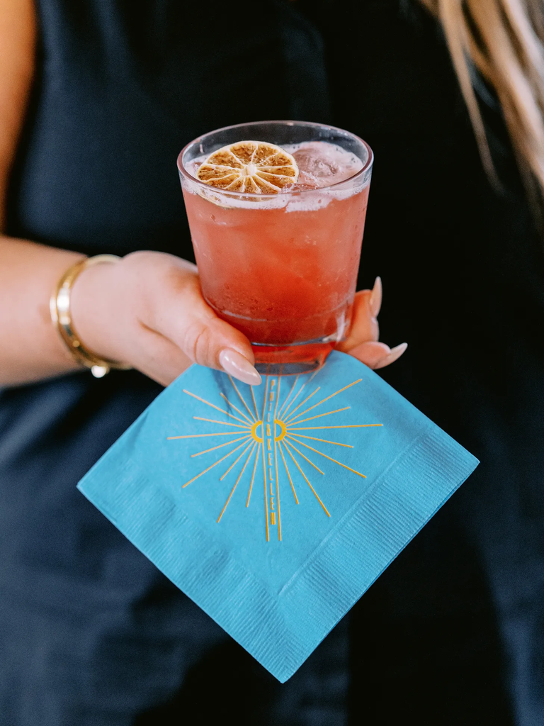 Cerulean Blue and Orange Wedding Colors