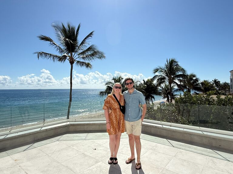 First time at the wedding venue!