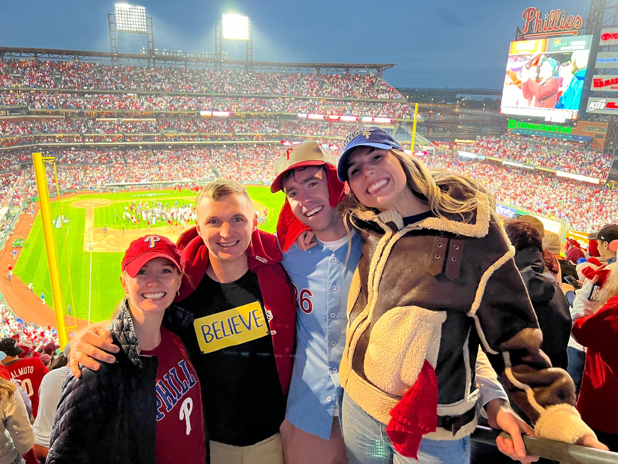 The Phillies winning the NLCS

Go Ranger Go!