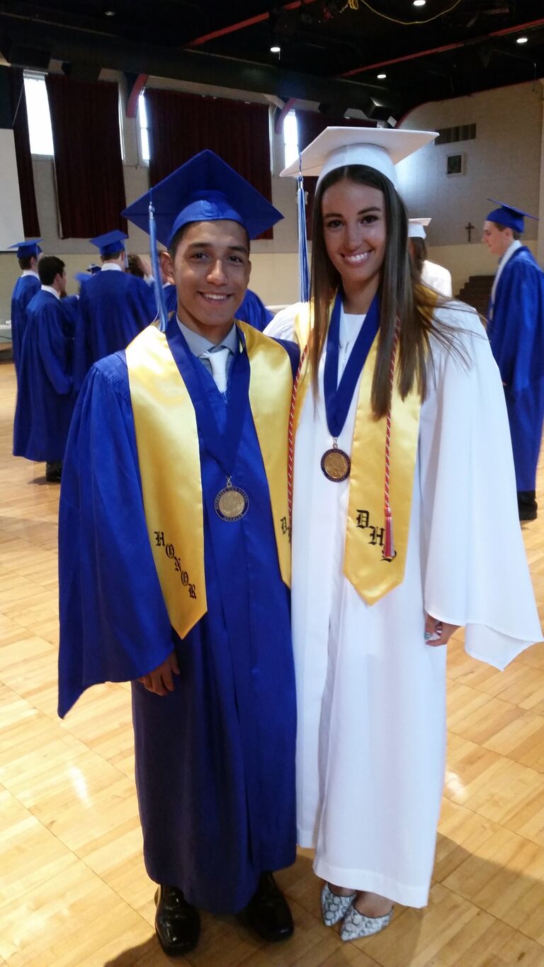 Graduated Duchesne High School together!