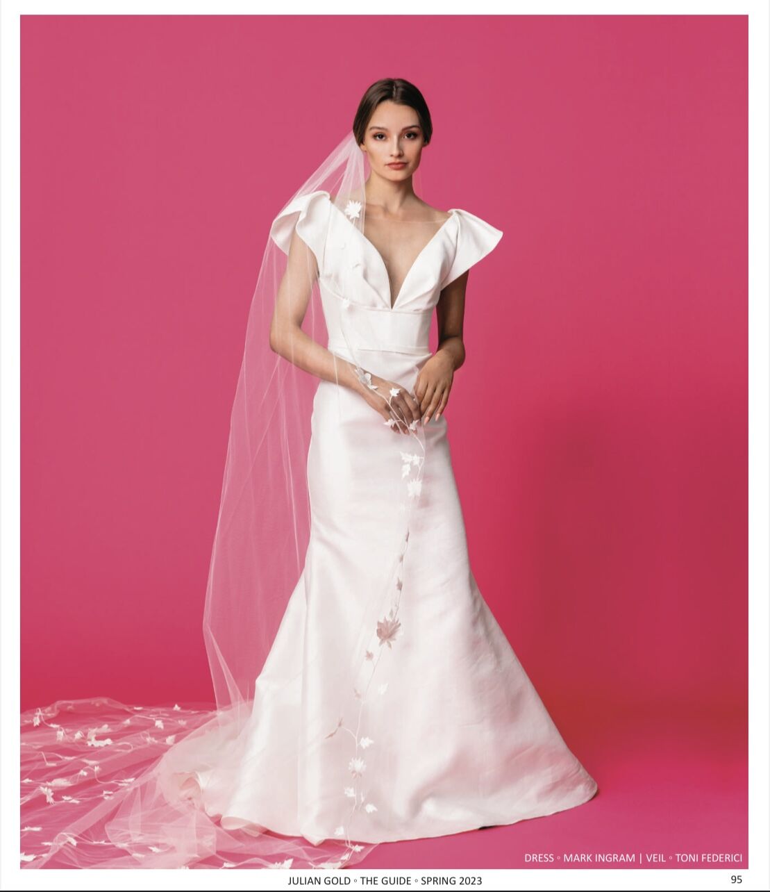 Julian gold 2024 wedding dresses