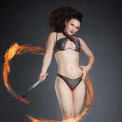 Tatas Fornow: Burlesque and Fire, profile image