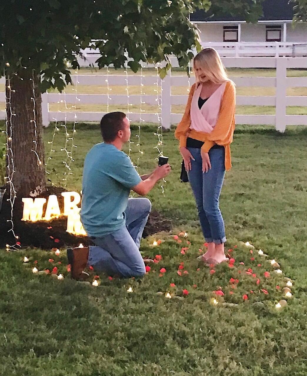 WE'RE ENGAGED!