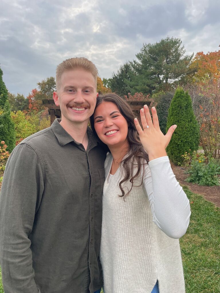 The day we got engaged!