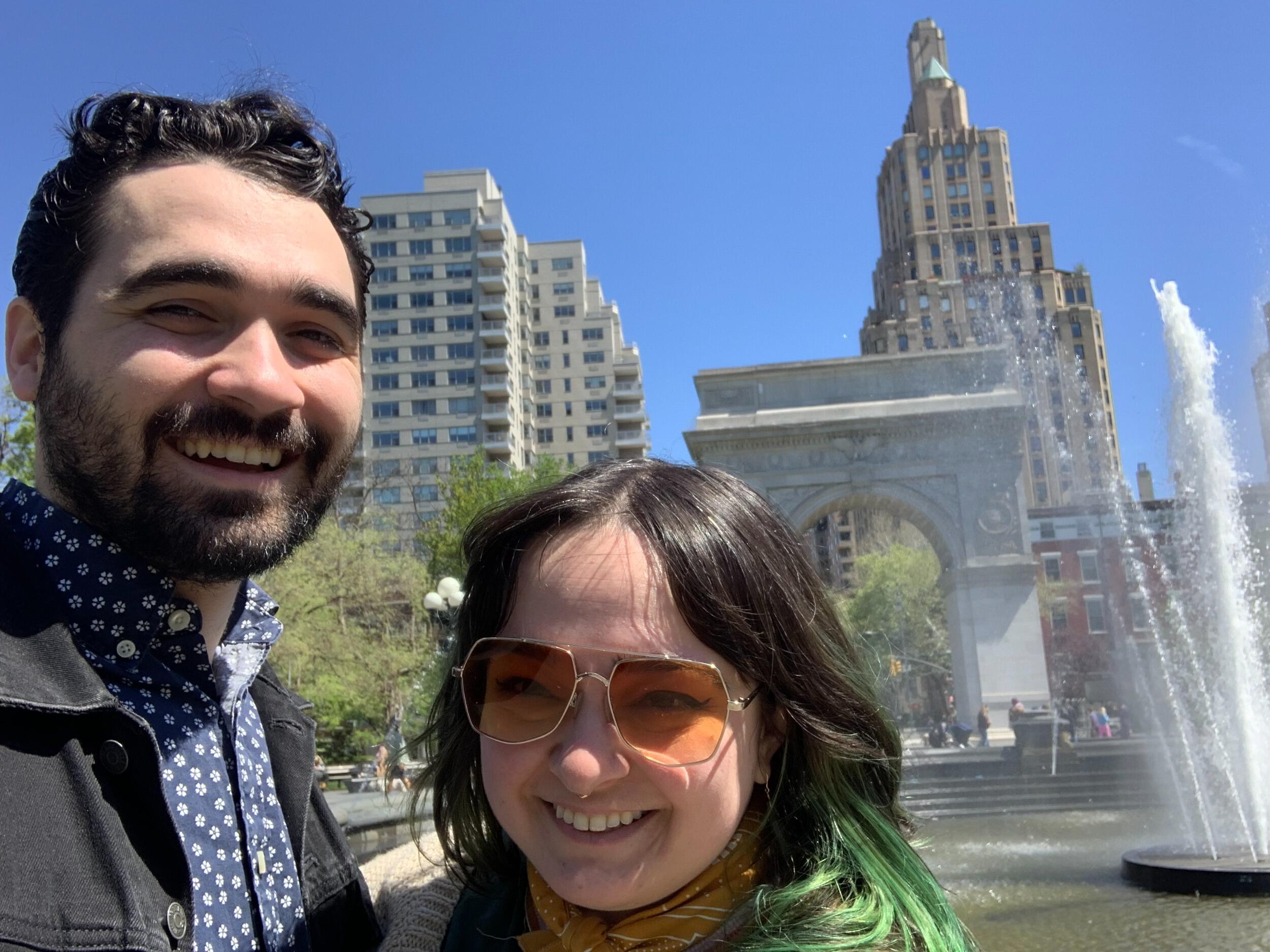 Our first trip to New York City together