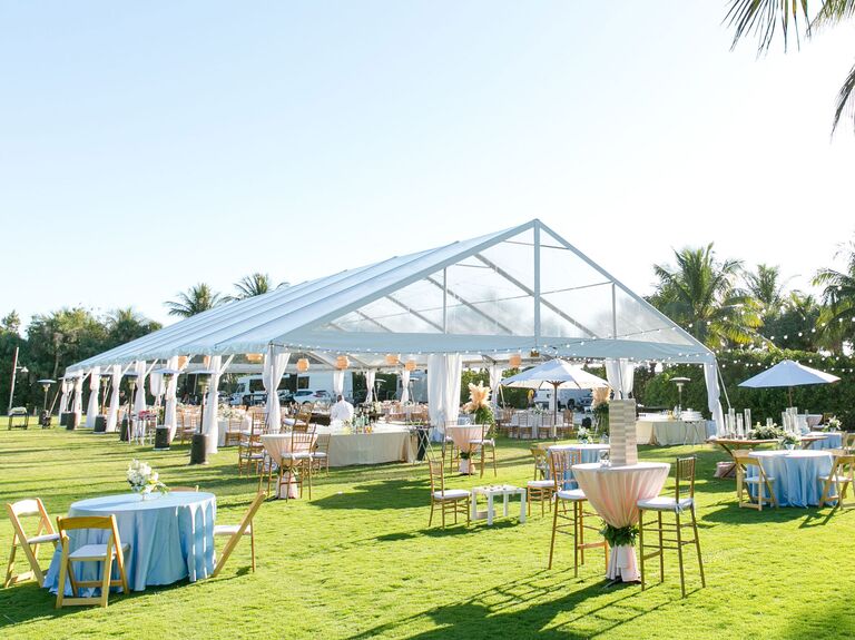 Bridal tent shop