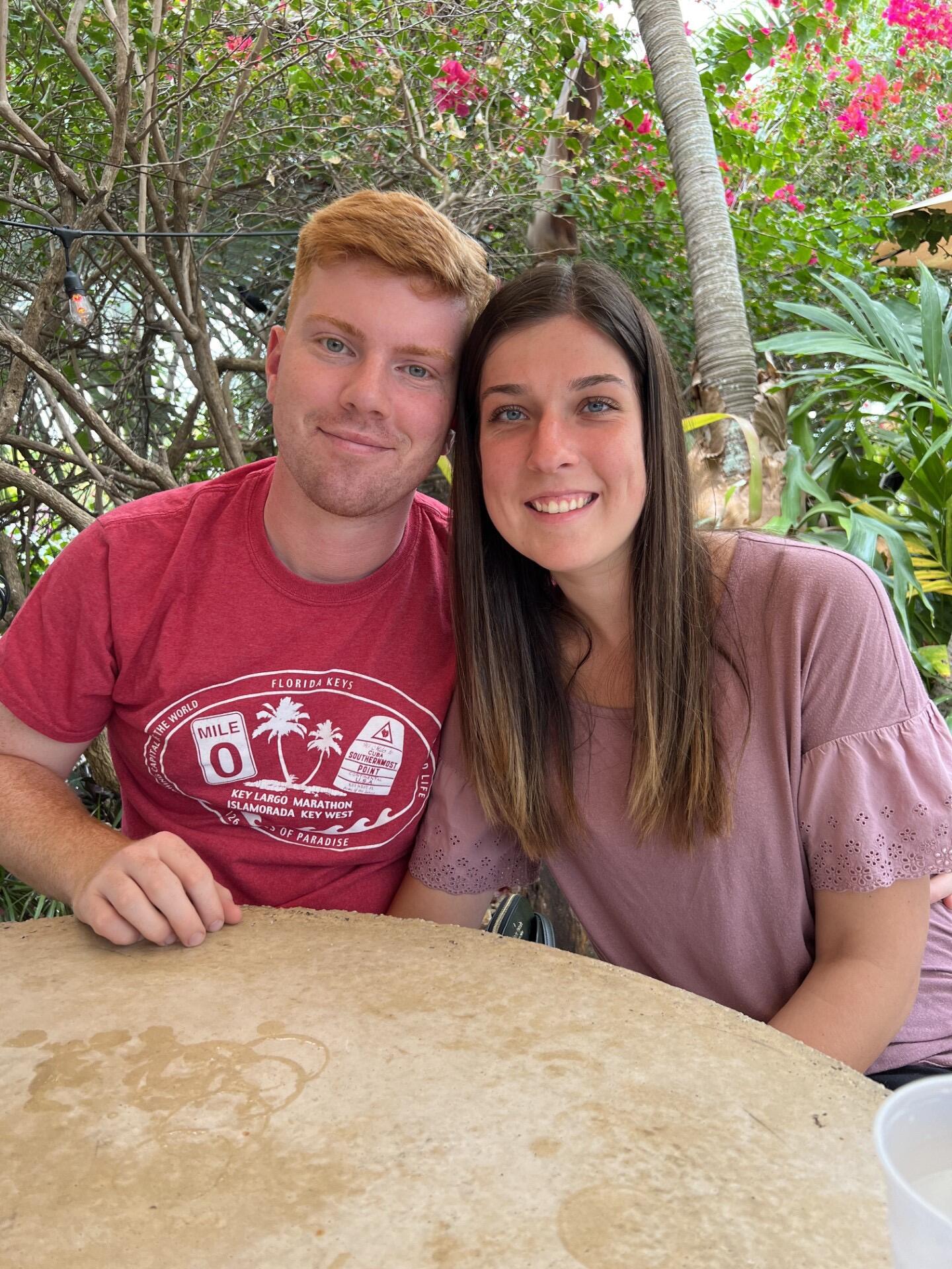 Enjoying Florida.
