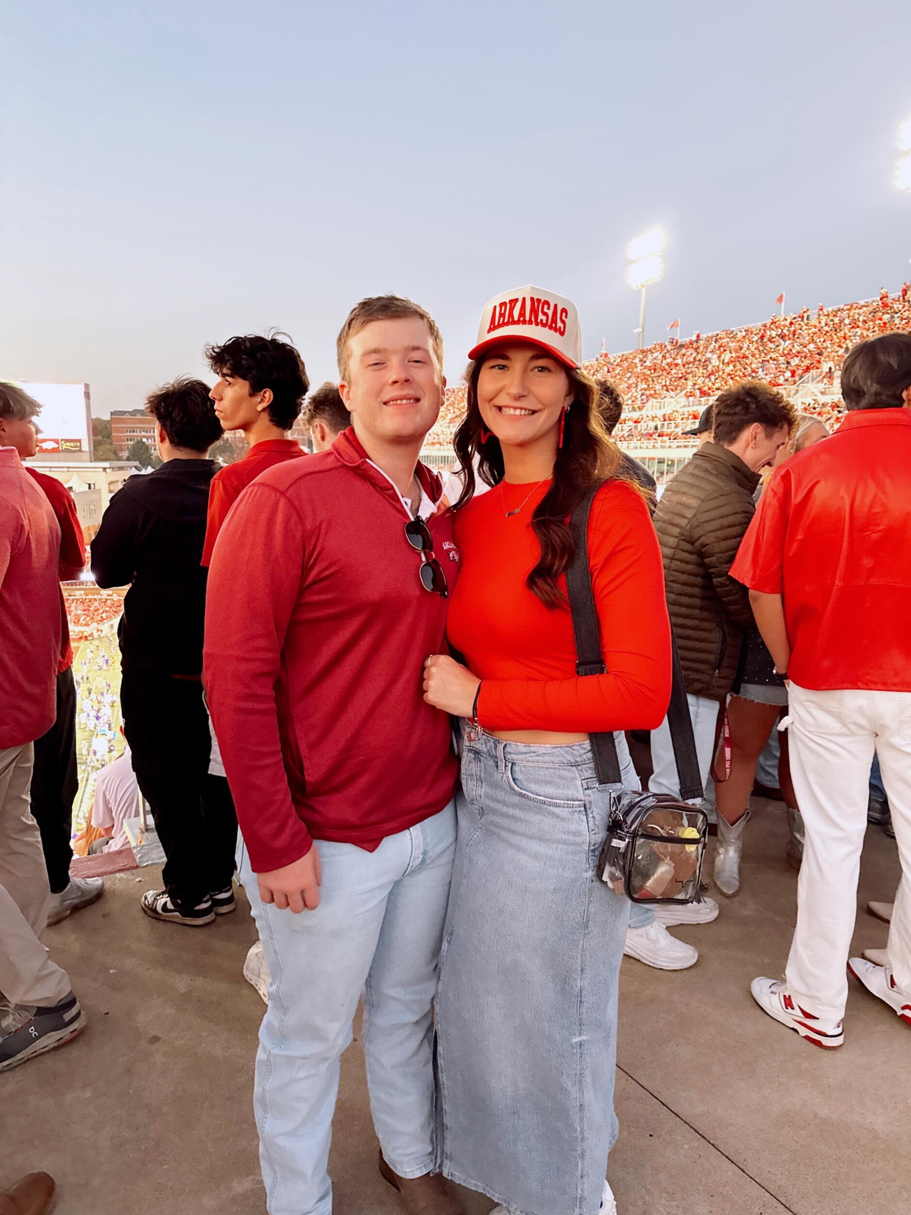 Razorback football and Annabelle’s 21st birthday 