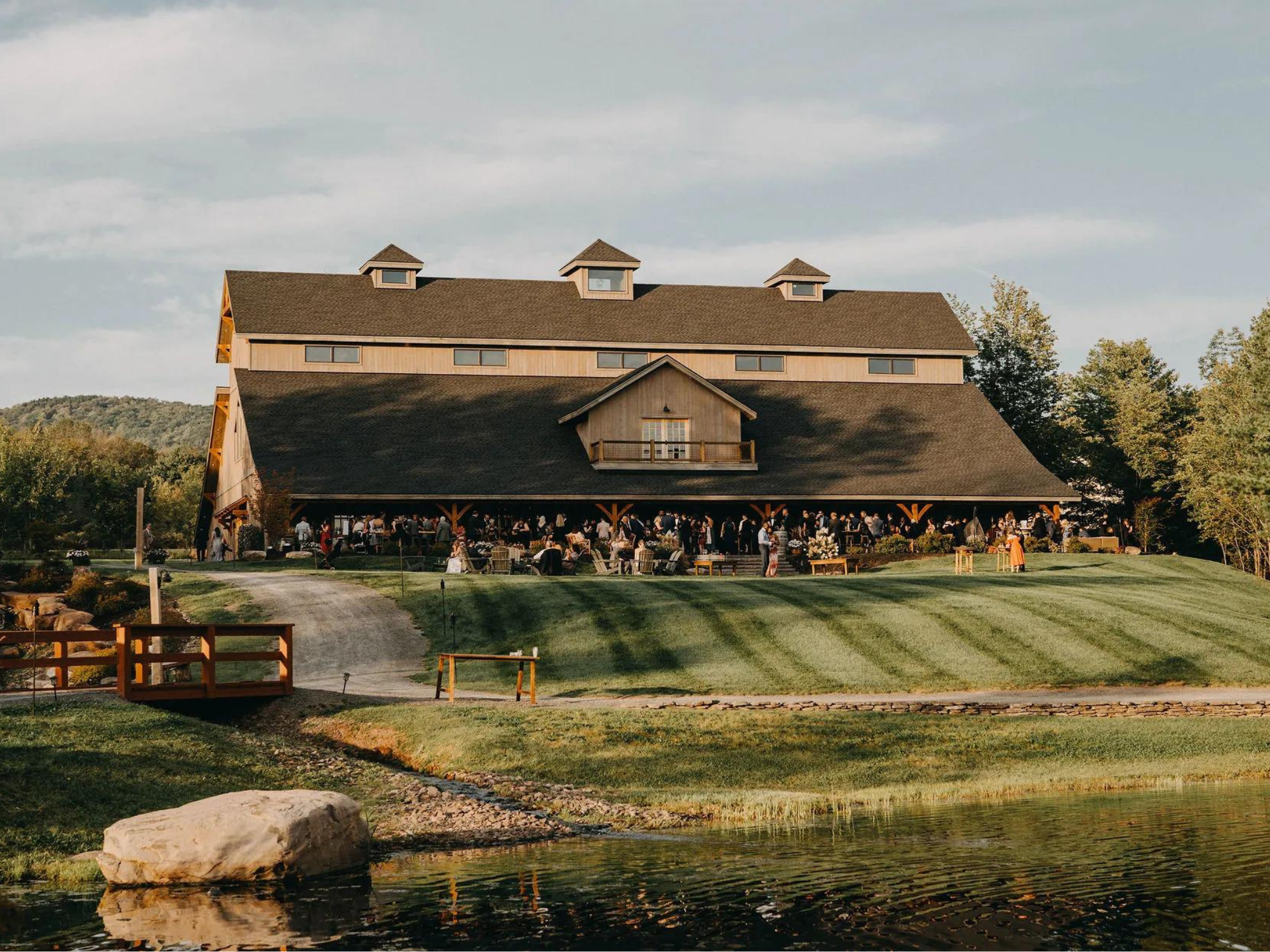 Windham Manor barn wedding venue in Windham, New York