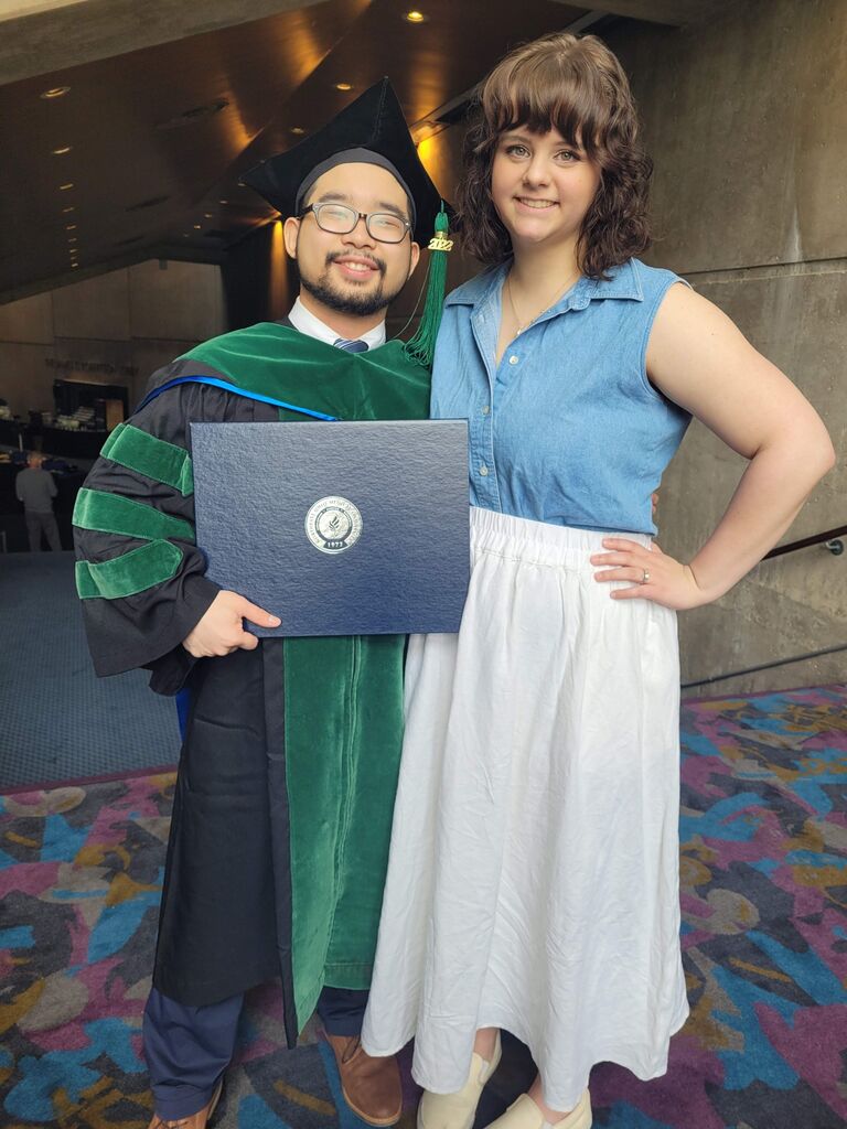 Yang-Yang's NeoMED graduation, hello Dr. Liew!