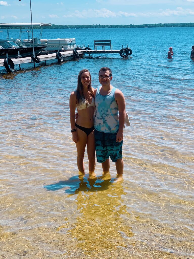 1 year together
(picture taken at Paradise Lake in Michigan)