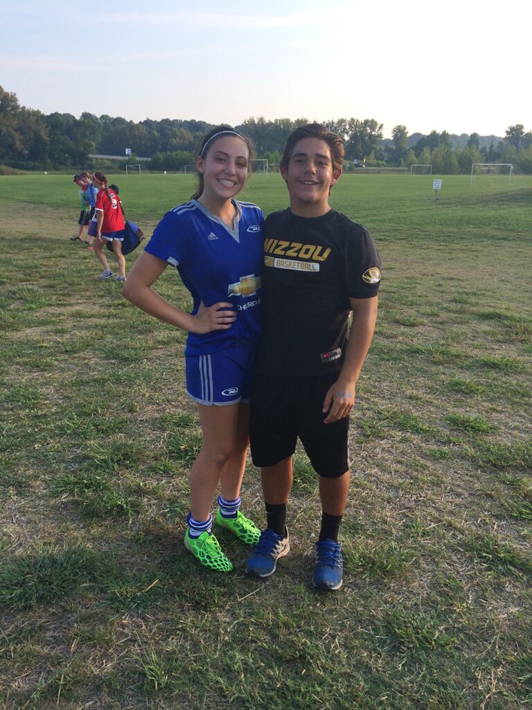 One of the first times Noah and I hung out!