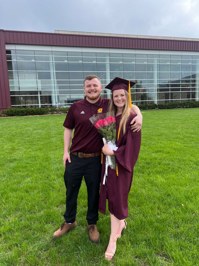 Olivia Graduates From Central Michigan University
