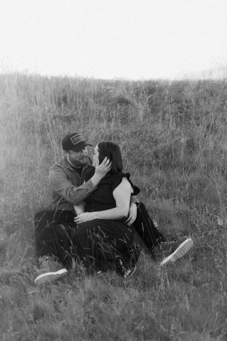 Engagement photos at Chambers Bay