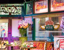 Set of Friends TV show Central Perk cafe