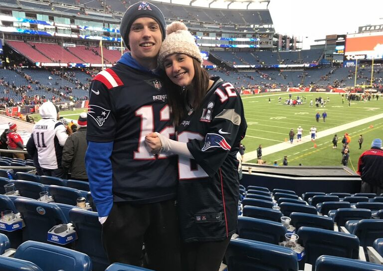 Christmas Eve Pats Game in 2017