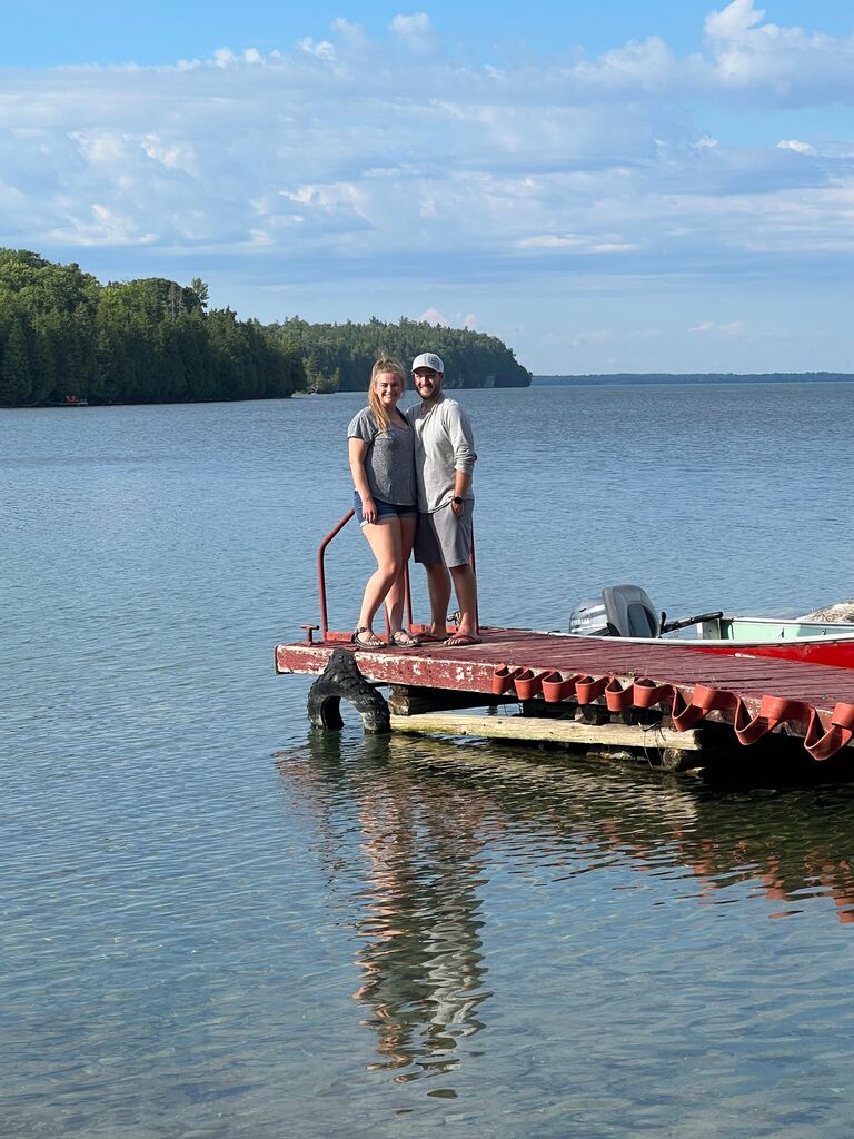 Tim's first trip to Manitoulin Island, Canada.