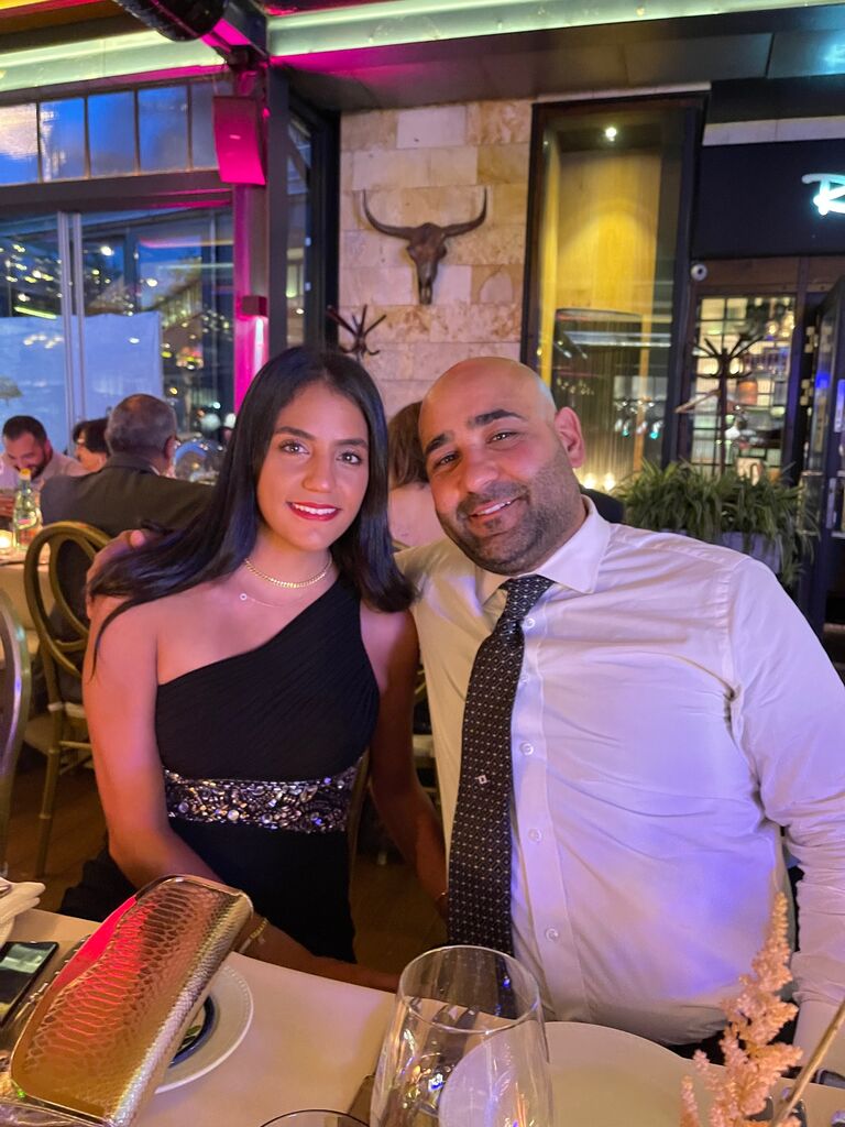 Our First Wedding as a Couple. 