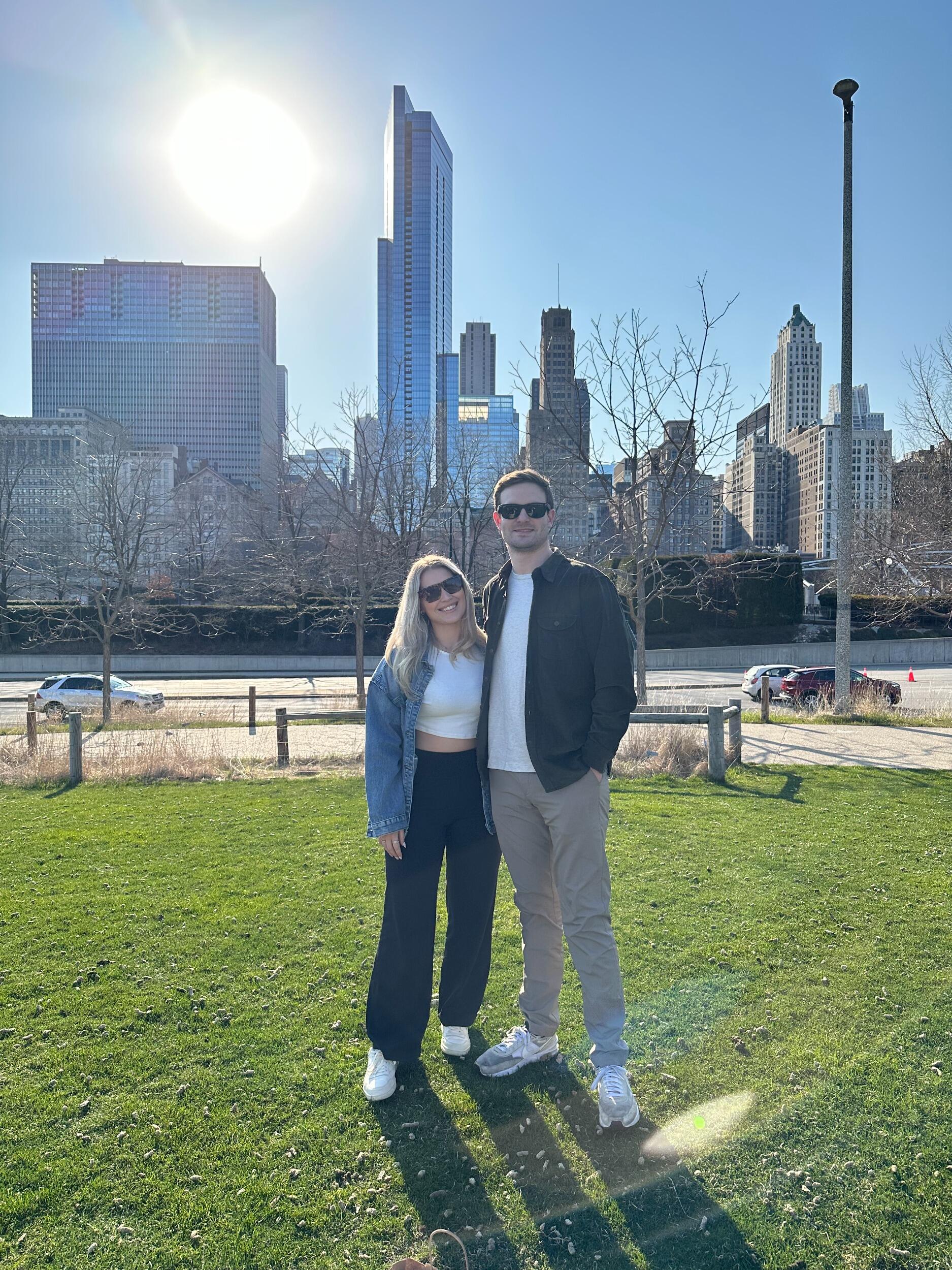 After both graduating from USC, Jake got into Dental School at Midwestern University in Downers Grove, Illinois. Shortly after, I got into Occupational Therapy school there as well and we ended up making the journey to Illinois.