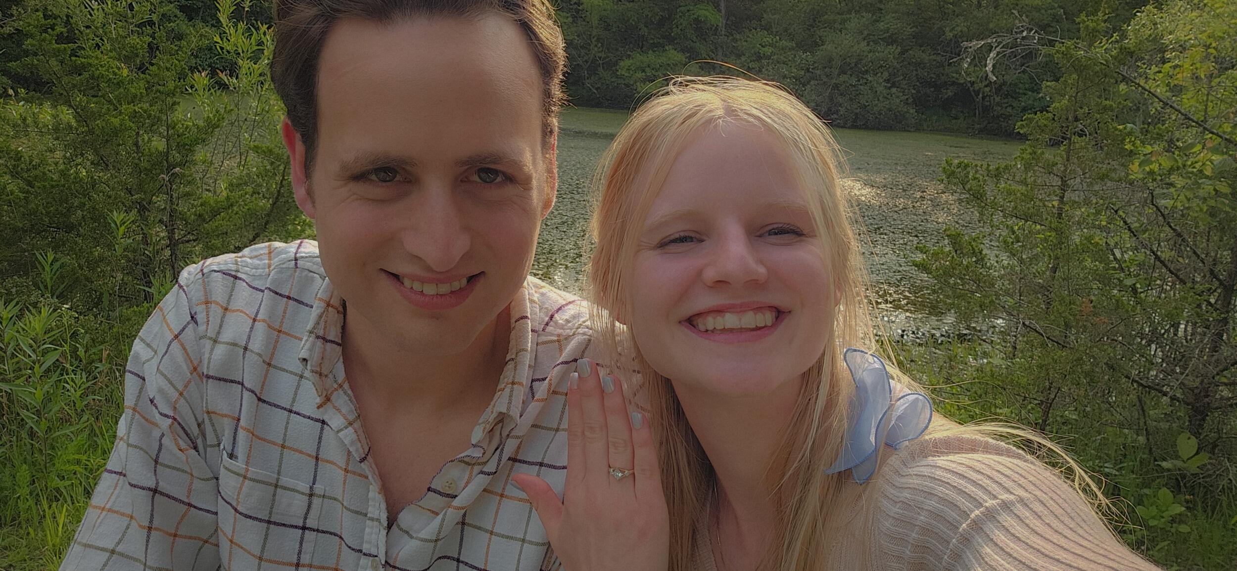 We got engaged! 