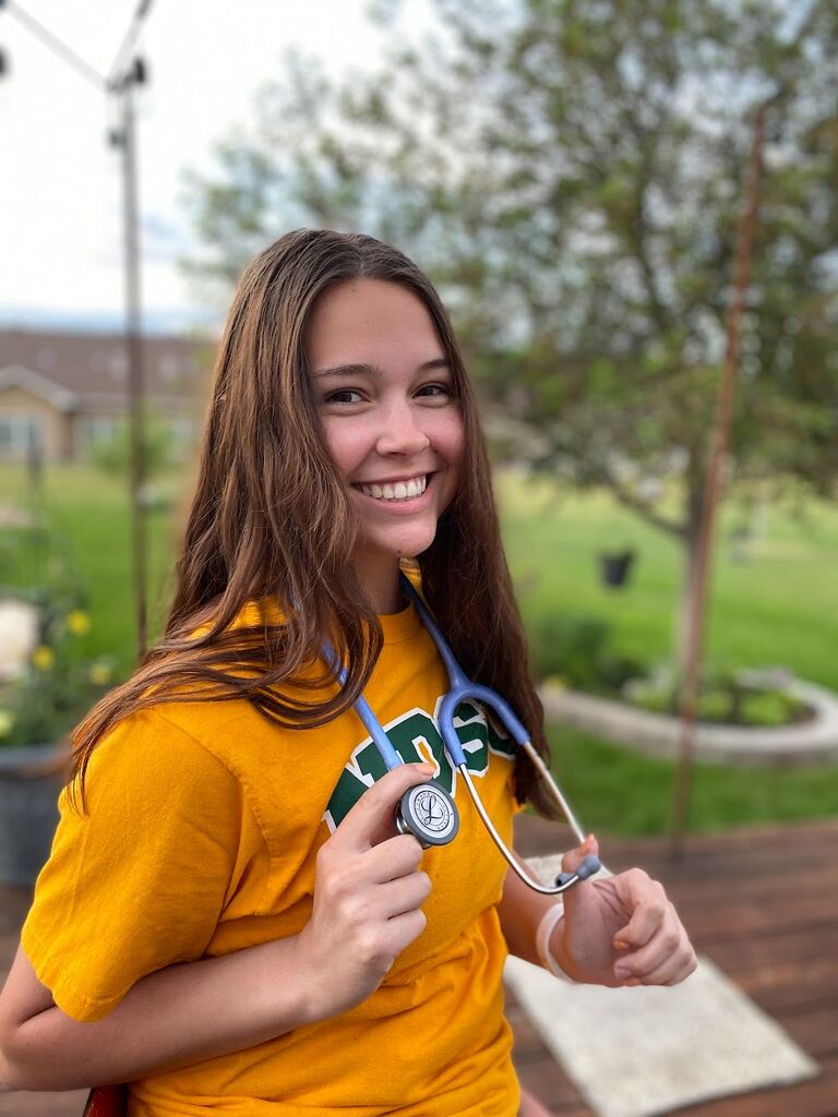 Halie got into nursing school!