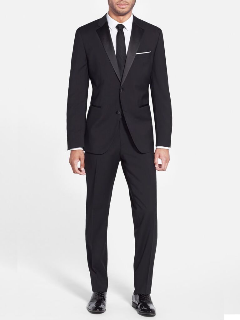 black attire for wedding