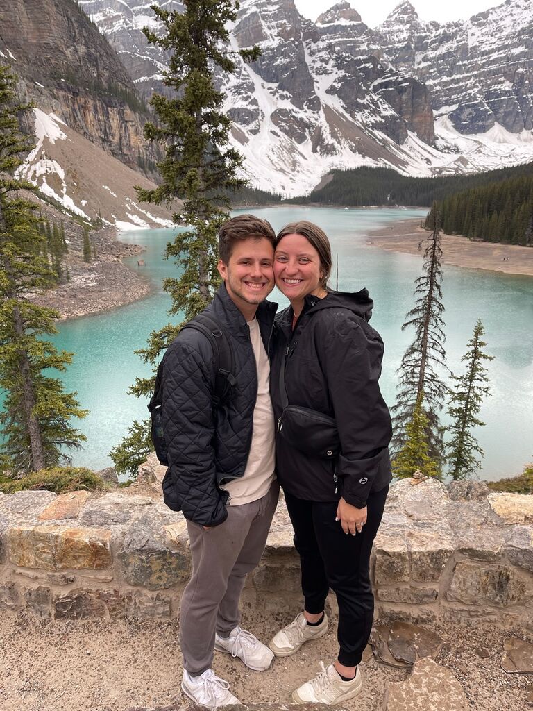 Moraine Lake in Banff National Park. Alberta, Canada.