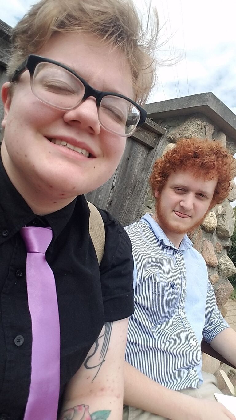 At my brother's wedding!