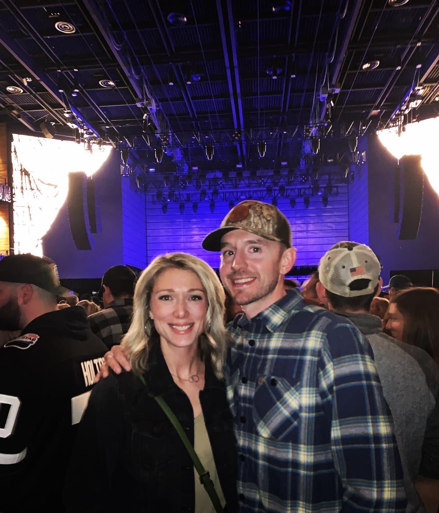 Eric Church Concert at The Anthem. Claire realized that she can no longer stand for an entire concert. 