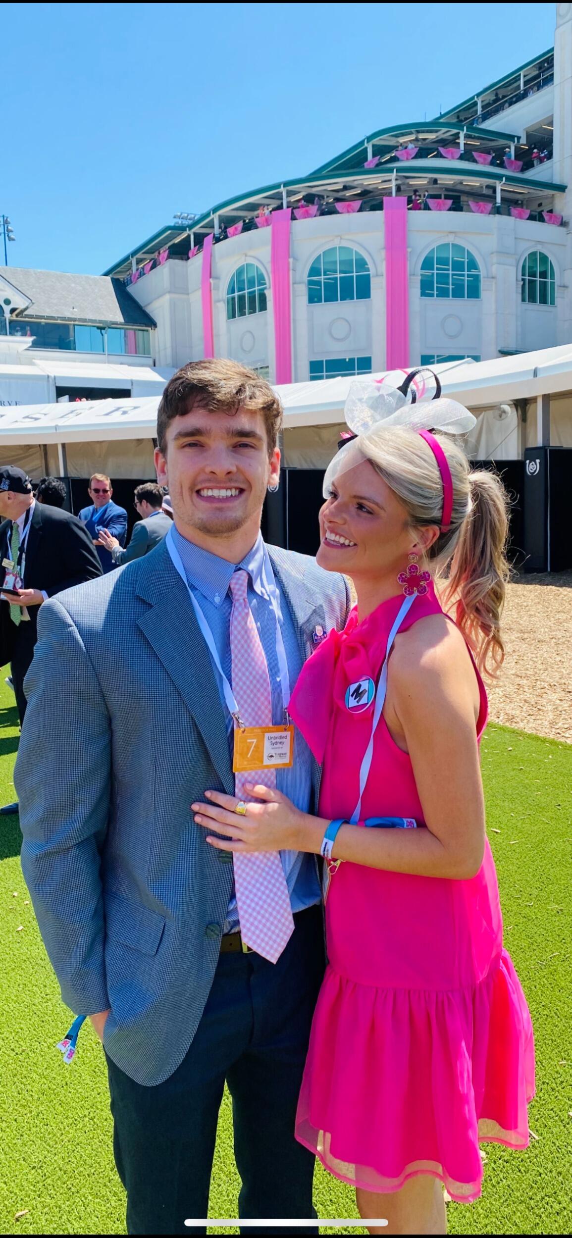 Fast forward through two fun-filled years of weekend trips, spending time with family, and lots of concerts, Olivia & Reid took on the 149th Derby with The Moore's. This weekend was when Reid asked Todd & Kellie for their blessing to ask Olivia to marry him! 