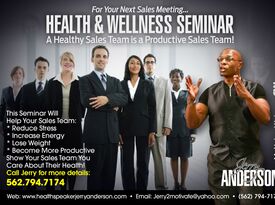 Improve Health | Increase Energy | Produce More - Motivational Speaker - Las Vegas, NV - Hero Gallery 4