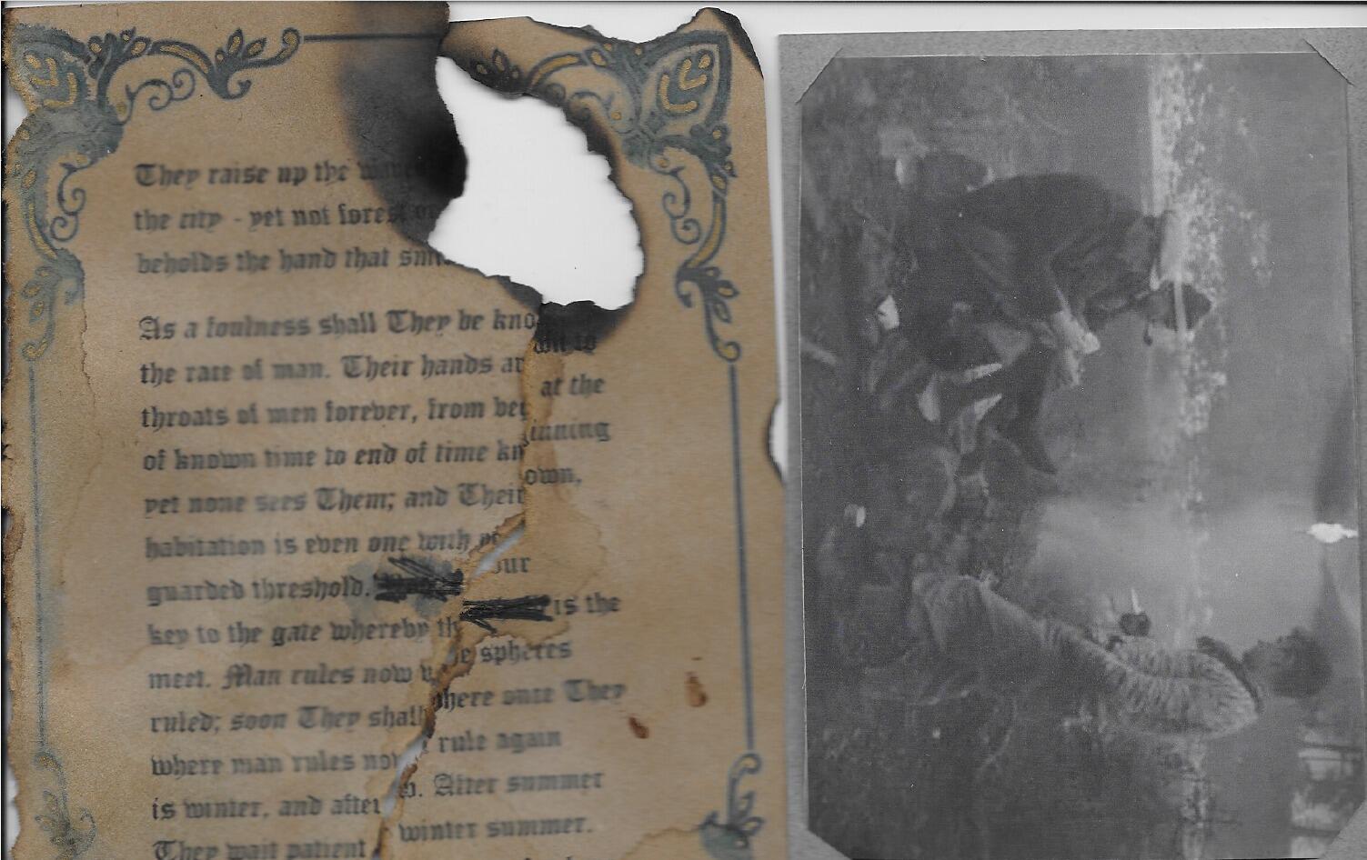 We played as many games together as possible: video games, board games, email games.  We shared thoughts and got to know each other for real.  We wrote and sent letters that were neither to nor from us.