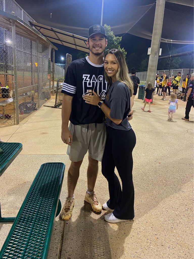 After Luke’s softball game 