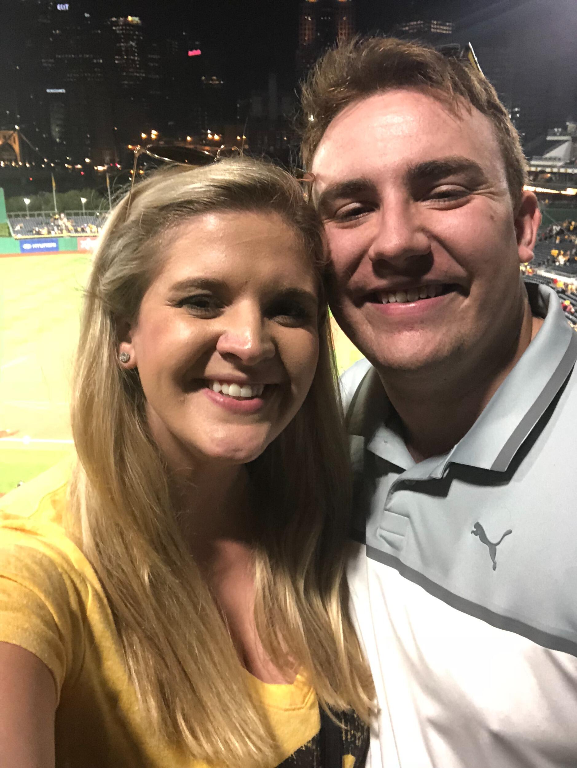 First date at the Pirates game against the Miami Marlins