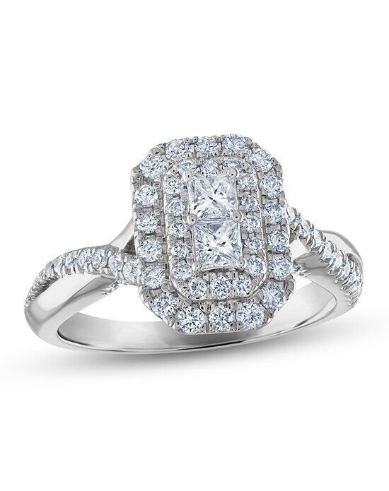 Kay jewelers halo on sale ring