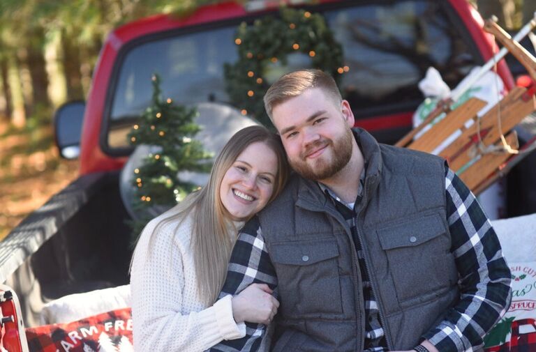 Our first professional photo shoot for the most wonderful time of the year- Christmas!
