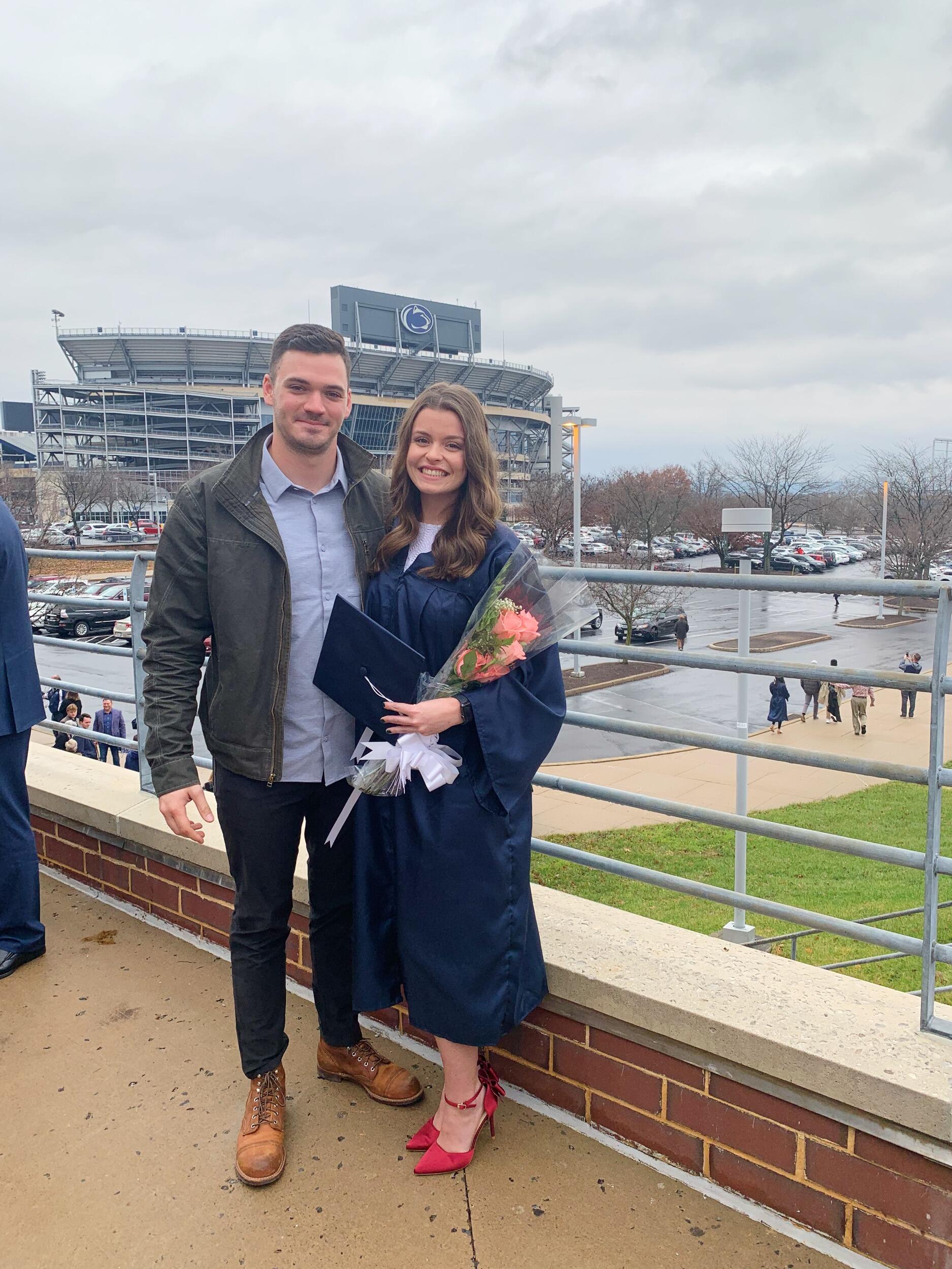 PSU Graduation 2021! (Joe did not get to have a graduation due to COVID...)