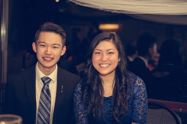 This Science formal was Nancy and Alec's first fancy date! Not pictured: Iman being a delightful third wheel. We love you Iman!