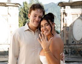 Kalani Hilliker engagement photo