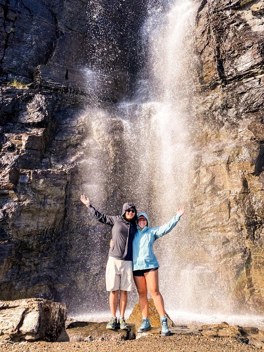 Kai and Anna visit Glacier National Park with Kai's family. This trip sparked their love for National Parks!
